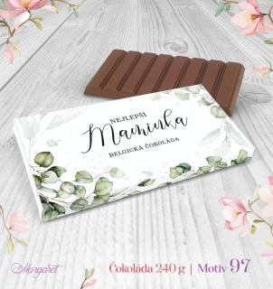 Belgická čokoláda 240 g | Motiv 97